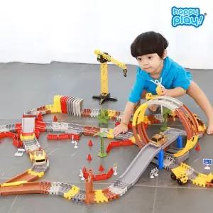 어린이 자동차 트랙 장난감 중장비대탐험 와일드트랙 디럭스