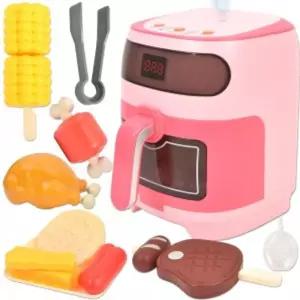 수증기가 나오는 스팀 쿠킹 에어프라이어 체리핑크 oz-3340 pink 소꿉 주방 놀이 소품/도우/세트/과일/썰기