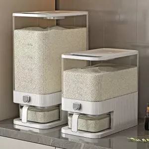 Kleeno 원터치 방습 쌀통 10KG 쌀보관용기