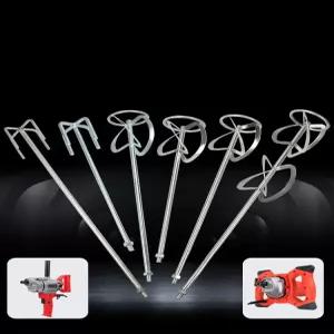 시멘트 교반기 믹서날 m14 교환 콘크리트 믹서기 대형 핸드드릴 육각 날 믹서기날 드릴