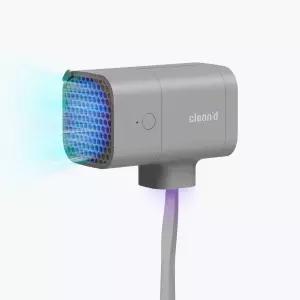 [10만대 판매 인증! 99.9% 살균력] 클린디 윈디 CL-403 무선 칫솔살균기 그레이 1인용 욕실 자외선 건조기 UV-C LED 휴대용 소독기