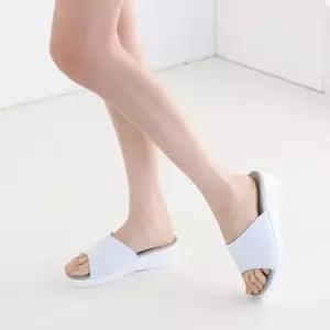 국내제작 기본 미들굽 통굽 웨지 슬리퍼 간호사 뮬Y-WDCCBB3