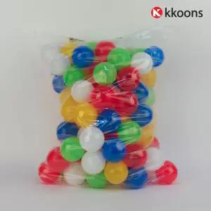 어린이 놀이용 플라스틱 볼 100개 세트 8.5cm 안전 장난감 다용도공 놀이세트 유아장난감 플라스틱볼 놀이용공 어린이볼 실내놀이 어린이놀이 어린이용품