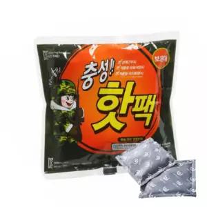 충성 핫팩 160g 30매 대용량 대형 군용 보온대
