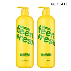 메디올 틴 프레시 알시피 청소년 지성두피케어 샴푸 1000ml 2개