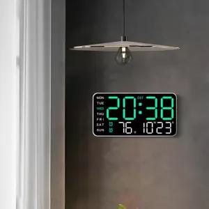 숫자큰벽시계 무선 LED벽시계 배터리 건전지