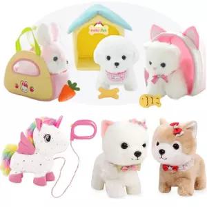 헬로펫 아기토끼 비숑 냥이 유니콘 마이펫 몽이 콩이 움직이는 장난감