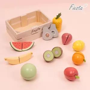 피에스타 원목 소꿉놀이 자르기 과일 박스 11종