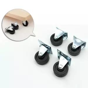미니 고정 회전 바퀴 4P 바구니 캐스터 소형 바뀌 케스터 이동식 서랍장