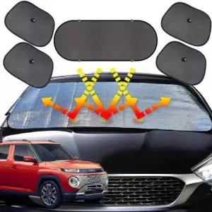 캐스퍼 햇빛가리개 6종세트 차박용품 차량햇빛가리개 자동차커버 차량용햇빛가리개