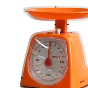 주방 1kg 2kg 주부 아날로그 러브송 주부저울(오렌지) (WFK9UZV)