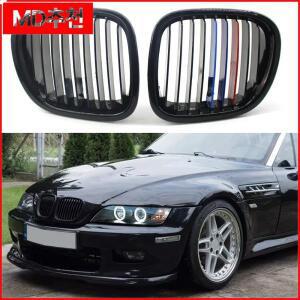 2개 프론트 그릴 블랙 좌우측 51138412950 M 컬러 BMW Z3 1996-2002 차량용 교체품