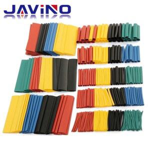 164PCS 세트 절연 튜브 폴리올 와이어 슬리브 케이블 모듬 수축