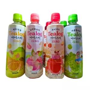 티로그 제로 아이스티 500ml  4종  24개(납작복숭아6+제주청귤6+루비자두6+애플청포도 6)