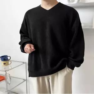 [프로셀러] 남성 2033 빅사이즈 골지니트 브이넥 TTA