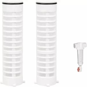 교체용 1-1/2 100 메쉬 스핀 다운 필터 스크린 FS1-1/2-Re Rusco 및 Vu-Flow 여과 시스템 FS1 1/2-100 정수