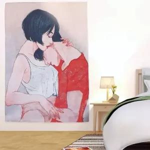 커플세로 L 포스터 대형 패브릭 (WFKBJYN)