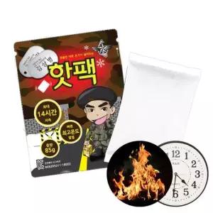 휴대용핫팩 흔드는 군대 일회용 손난로 군용핫팩 85g 10개입 1팩