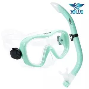 XBLUE 레저용 아동 마스크 스노클세트 N155220 운동