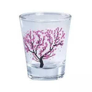 [유토피아]벚꽃 소주잔 술따르면 꽃피는 술잔 1P DD-12235 벚꽃소주잔 꽃피는술잔 꽃피는소주잔 쏘주잔 소