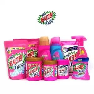 (옵션 오투액션 분말형파우치1.5kg)세탁세제 표백살균 분말형 베이킹소다 파우치 1.5kg