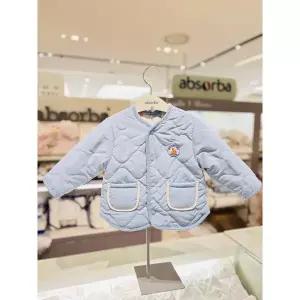 [압소바](김해점)(압소바 26년SS 유아 아기점퍼,출산,백일,돌선물)마르소 약패딩 리버서블 점퍼(A112310...