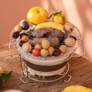 감성캠핑 토기 미니 화로(21cm) 1인용 실내 숯불화로