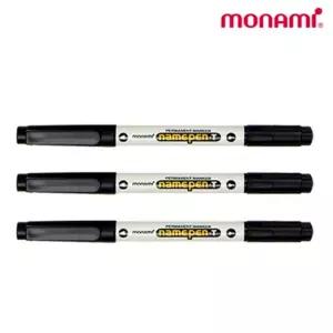 모나미 네임펜T 트윈형 검정 1타 12개입