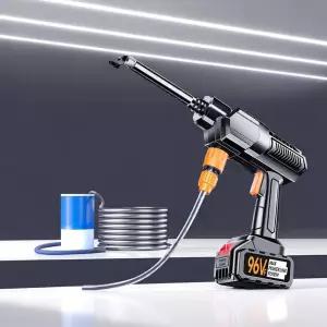 고압 스팀 세차기 충전식 전동 세차건 무선 분무기