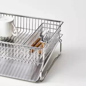 [롯데백화점]스틸웍스 스틸웍스 스테인리스 스틸 가로형 수저통