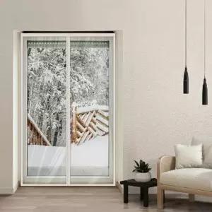 거실방풍커튼 빅사이즈 방풍가림막 흰색 바람막커튼 화이트 대