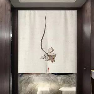 가리개 커튼 가림막 바란스 파티션 동양화 침실 천 패브릭 창문 방문 중문