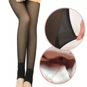 겨울 융털 기모 안감 착시스타킹 방한 레깅스 3색