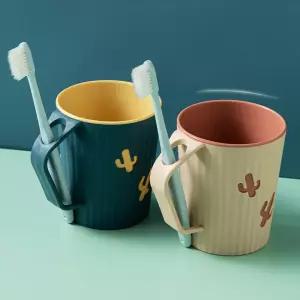 북유럽 컬러 춤추는 선인장 양치컵