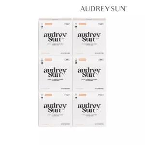 오드리선 NEW TCF 더블코어 생리대 중형 M 14P x6개