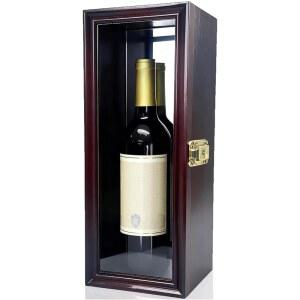 레드 와인 샴페인 카베르네 보르도 부르고뉴 피노를 위한 98% 자외선 차단 아크릴 거울 백 와인 케이스 6 u201D 위스키 디스플레이 케이스 6 u201Dx15 u201D 위스키 케이스