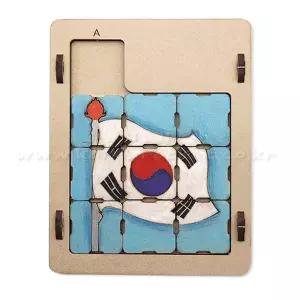 나무조립키트-태극기 퍼즐 만들기 KHJ
