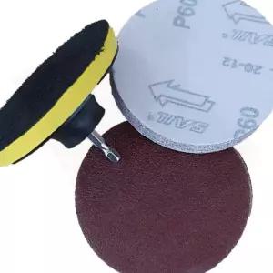 목공연마 원형사포 샌딩패드 표면정리 전동드릴용 4인치