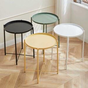 모던 원형 커피테이블 티테이블 커피 인테리어 카페 소형