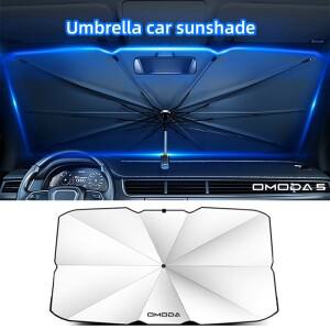 Chery Omoda 5 C5 FX EV E5 2022-2023 2024 자동차 앞 유리 우산 파라솔 액세서리 햇빛가리개 전면 차양