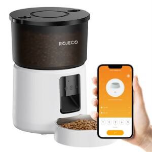 로제코 3리터 강아지 고양이 반려동물 앱지원 자동급식기