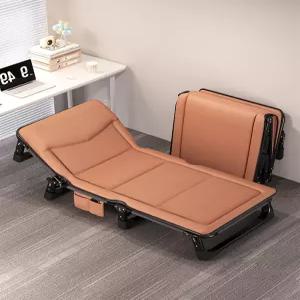 원룸 간이침대 이동식 190x70cm 점심시간 휴식 낮잠침대 면린넨 매트리스