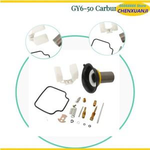 PD24J 카뷰레터 수리 재조립 키트 GY6 125CC ATV 쿼드 고카트 모페드 스쿠터 플런저 (가장 완전한 구성)