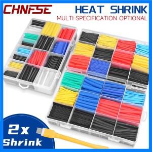2:1 열 수축 Tube127/164/328/140/530/560/580/780pcs 수축 모듬 폴리올레핀 절연 슬리브 와이어 케이블 슬
