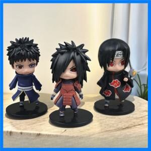 나루토 카카시 디지털 이타치 츠나데 수제 모델 인형 장식품 패션 만화 장난감: 사스케