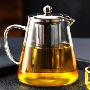 티주전자 차우리는 법랑 티포트 950ml 내열 강화유리
