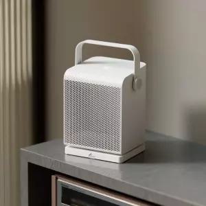 한일전기 PTC 좌우회전 미니온풍기 HEF-HD1000W