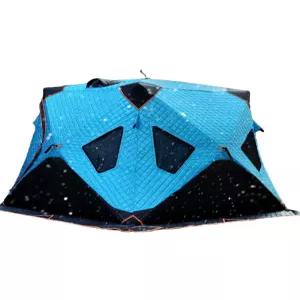 빙어낚시 육각 큐브텐트 겨울 낚시텐트 얼음낚시