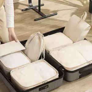 여행용 수납 파우치 정리백 캐리어 이너 케이스 휴대용 미니 가방