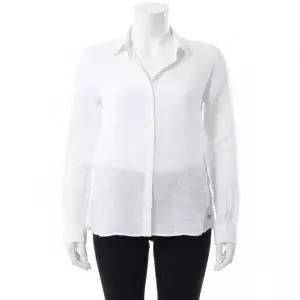 [세인트제임스]SAINT JAMES 25 Rebecca linen shirt - BLANC 1518-CU 레 린넨 셔츠 852851